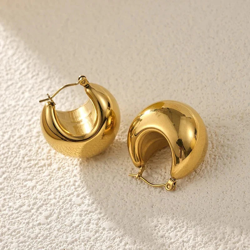 Bold Bougie Hoop Earrings