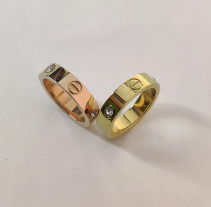 Luxe Screw Cuff Ring