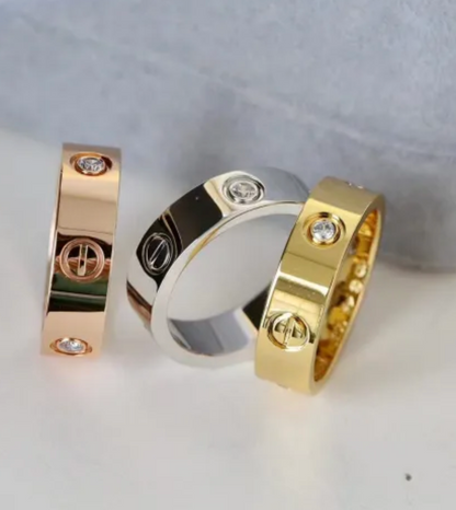 Luxe Screw Cuff Ring