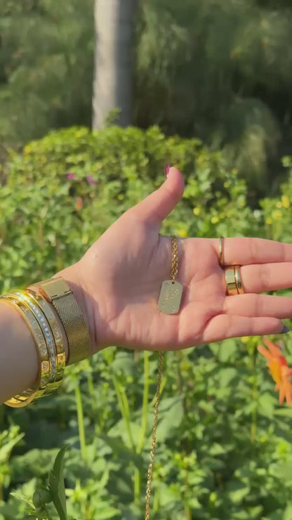 Moon and Stars Necklace
