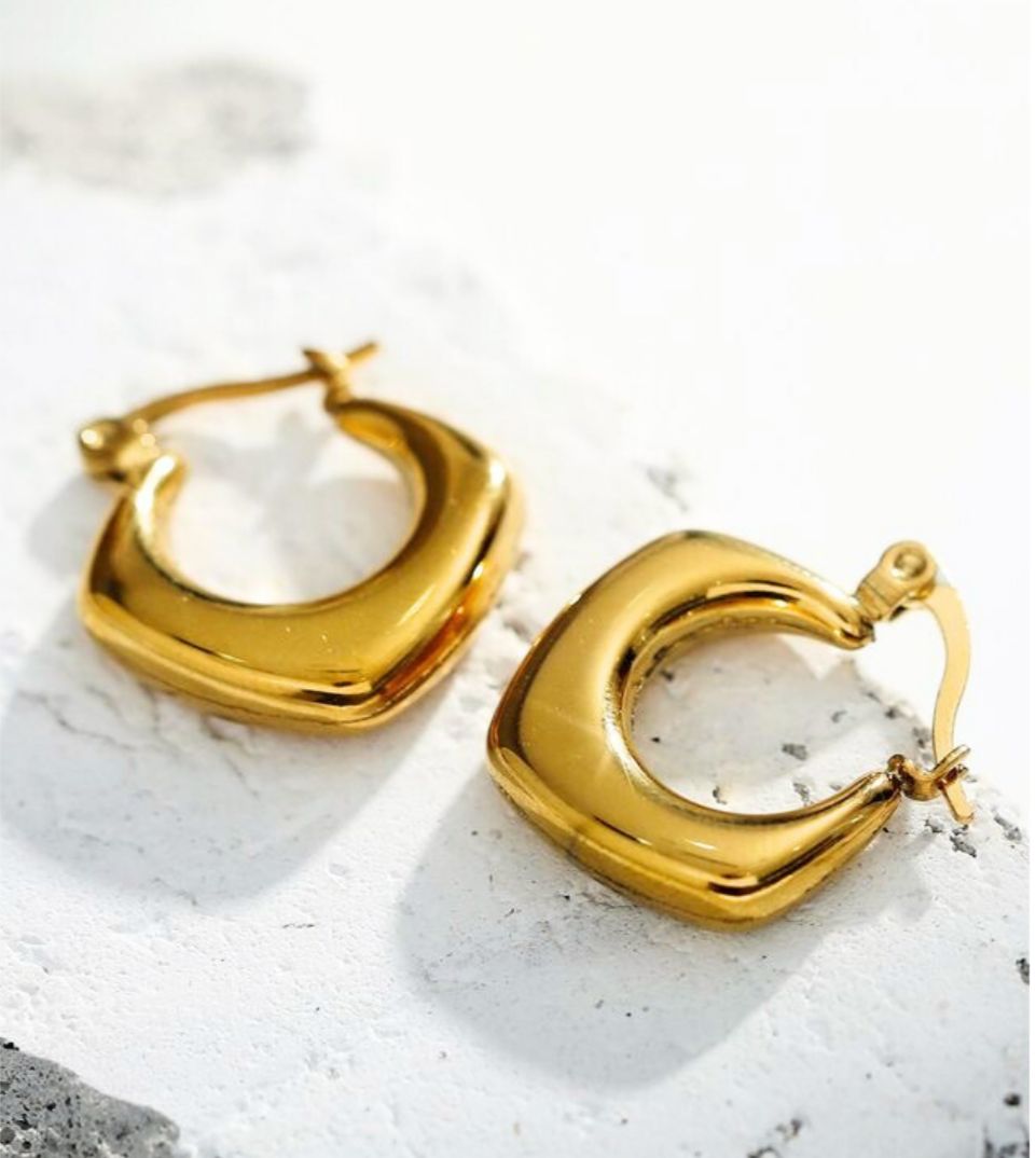 Gilded Earrings